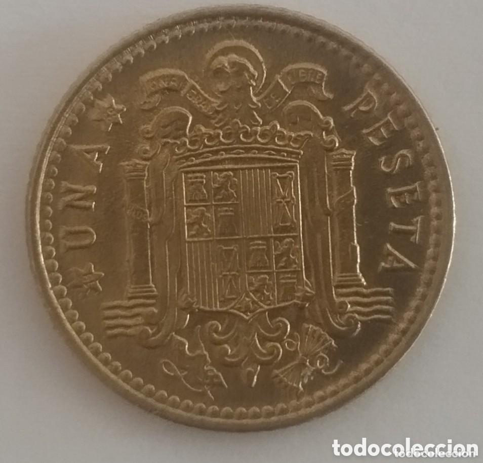 Monedas Franco: MONEDA DE 1 PESETA FRANCO 1966 ESTRELLA 69 (FOTO)