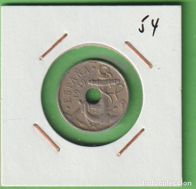 Monedas Franco: MONEDAS - ESTADO ESPA&Ntilde;OL - 50 C&Eacute;NTIMOS 1949/54 - PG-252 (MBC)