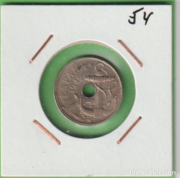 Monedas Franco: MONEDAS - ESTADO ESPA&Ntilde;OL - 50 C&Eacute;NTIMOS 1949/54 - PG-252 (EBC+)