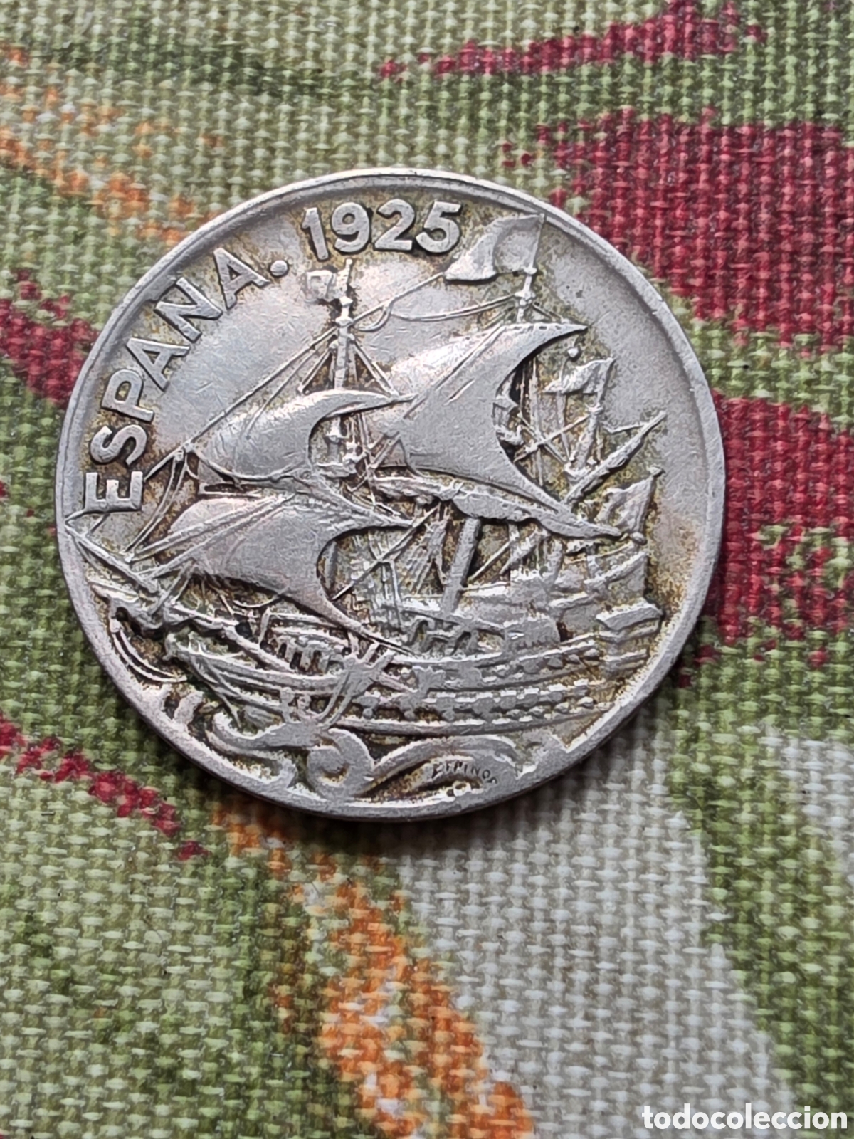 Monedas Franco: MONEDA 25 CTS ESPA&Ntilde;A - Foto 1