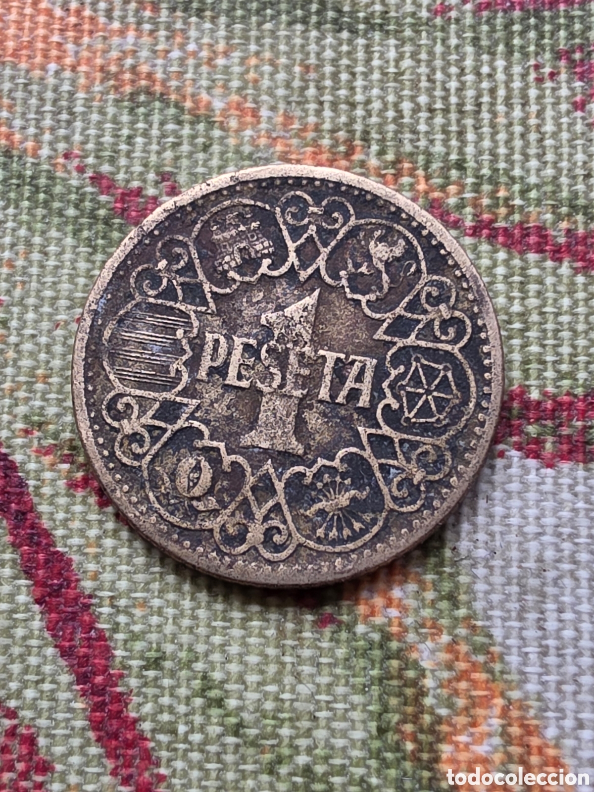 Monedas Franco: MONEDA 1 PESETA ESPA&Ntilde;A