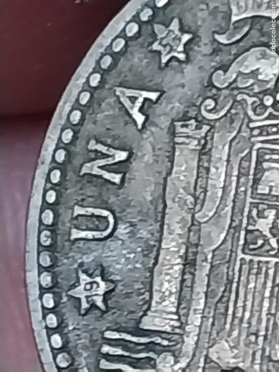 Monedas Franco: PESETA 1947 ESTRELLAS 19 53 ESTADO ESPA&Ntilde;OL MONEDA CIRCULADA ORIGINAL -.**..-.._