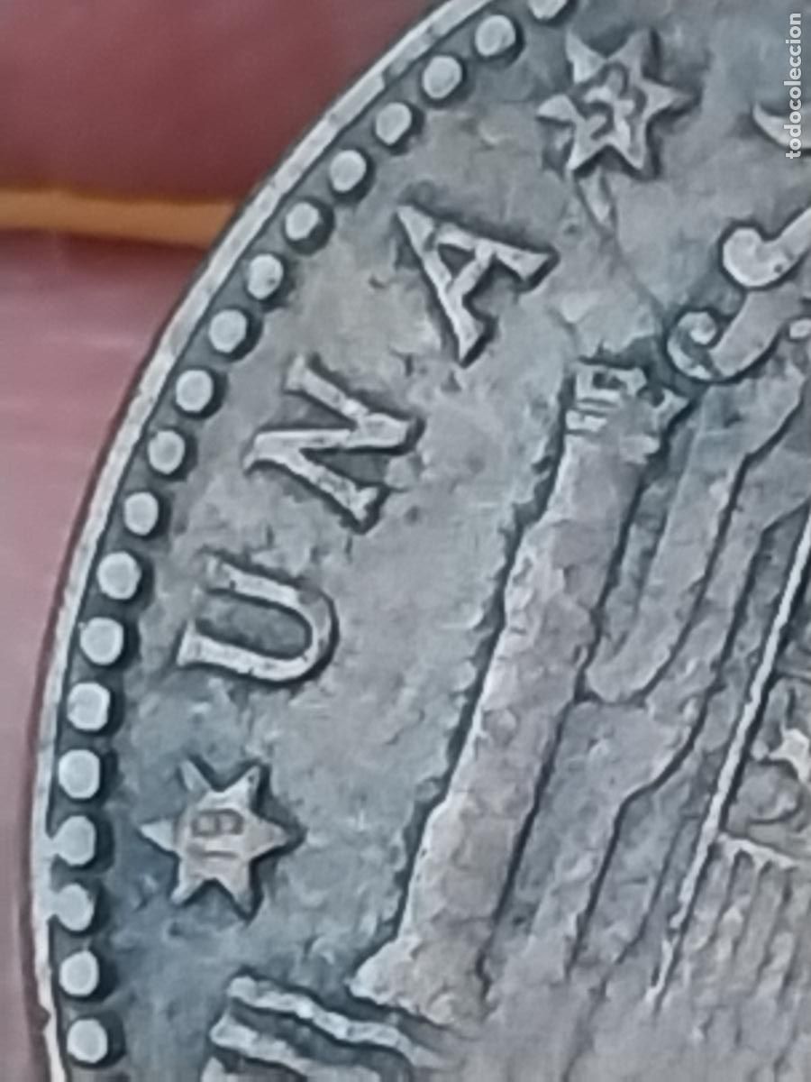 Monedas Franco: PESETA 1947 ESTRELLAS 19 . 53 ESTADO ESPA&Ntilde;OL MONEDA CIRCULADA ORIGINAL -.**..._**...--