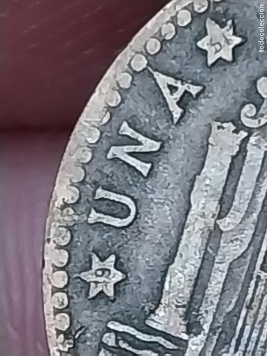 Monedas Franco: PESETA 1947 ESTRELLAS 19 51 ESTADO ESPA&Ntilde;OL MONEDA CIRCULADA ORIGINAL -.**...**...-&acute;-
