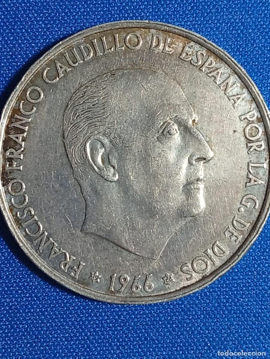 Monedas Franco: Moneda plata de 100 ptas Franco 1966 estr. 66*