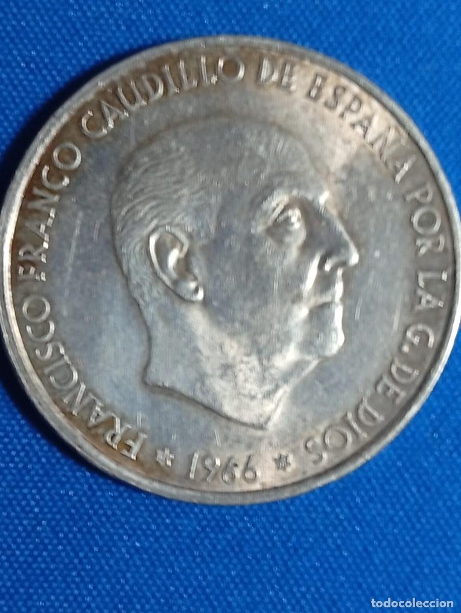 Monedas Franco: Moneda plata 100 ptas Franco 1966 estr. 68*