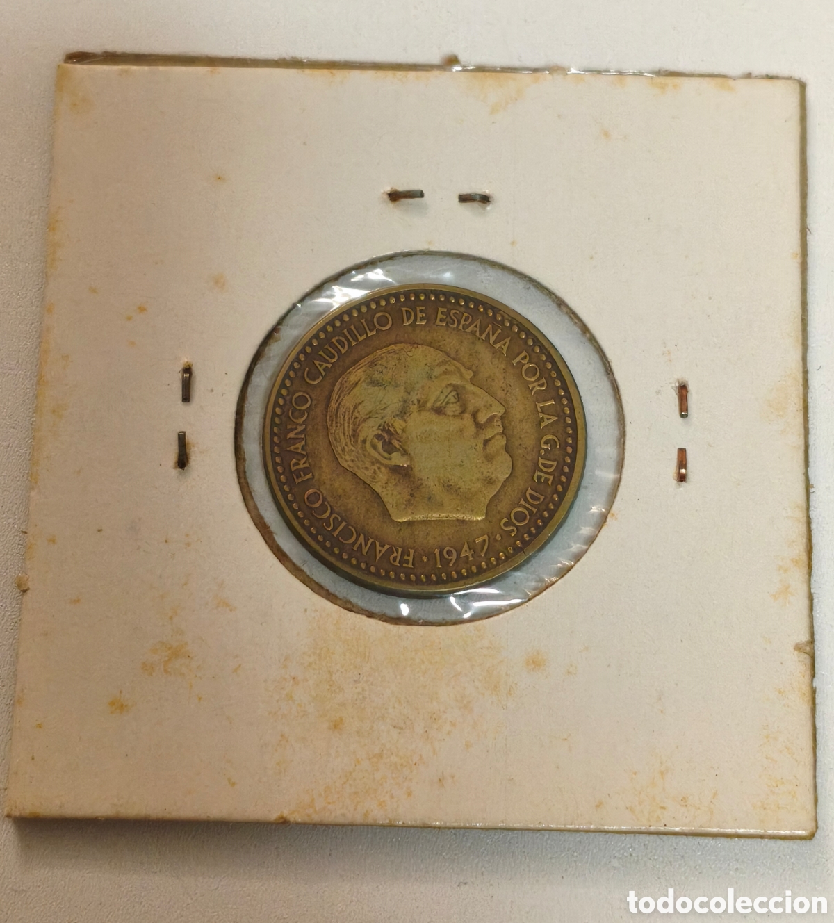 Monedas Franco: 1 PESETA 1947 *19 *51 EBC+