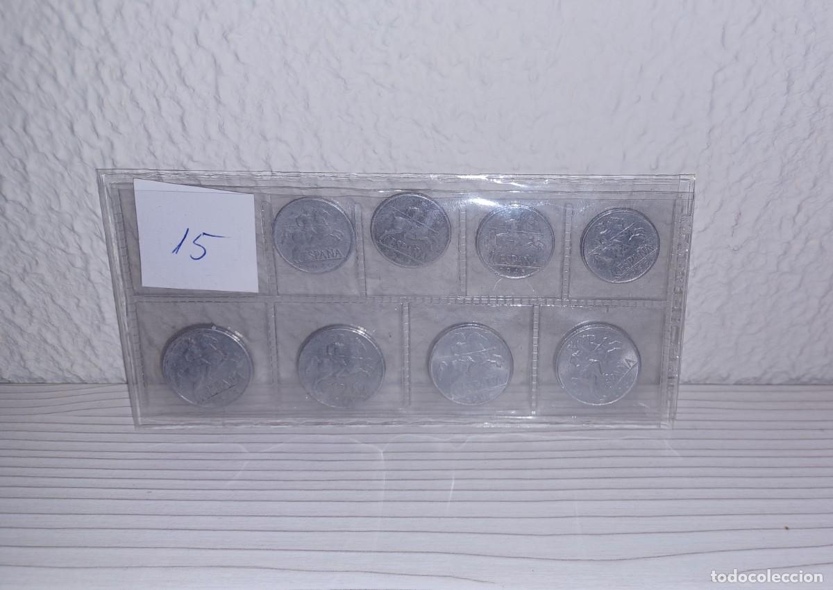 Monedas Franco: Serie 5 y 10 centimos jinete lanzero 1940-1953