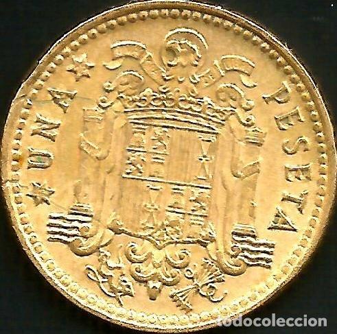 Monedas Franco: ESPA&Ntilde;A 1966 *75 - 1 PESETA - KM 796 - CIRCULADA