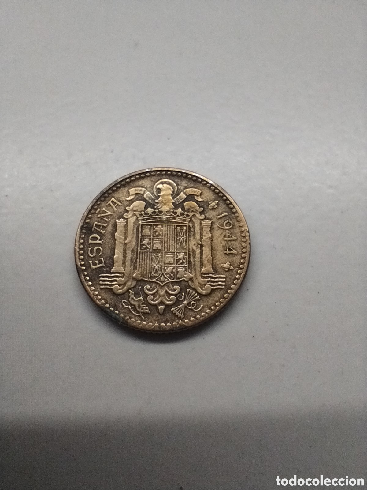 Monedas Franco: Moneda 1 peseta 1944