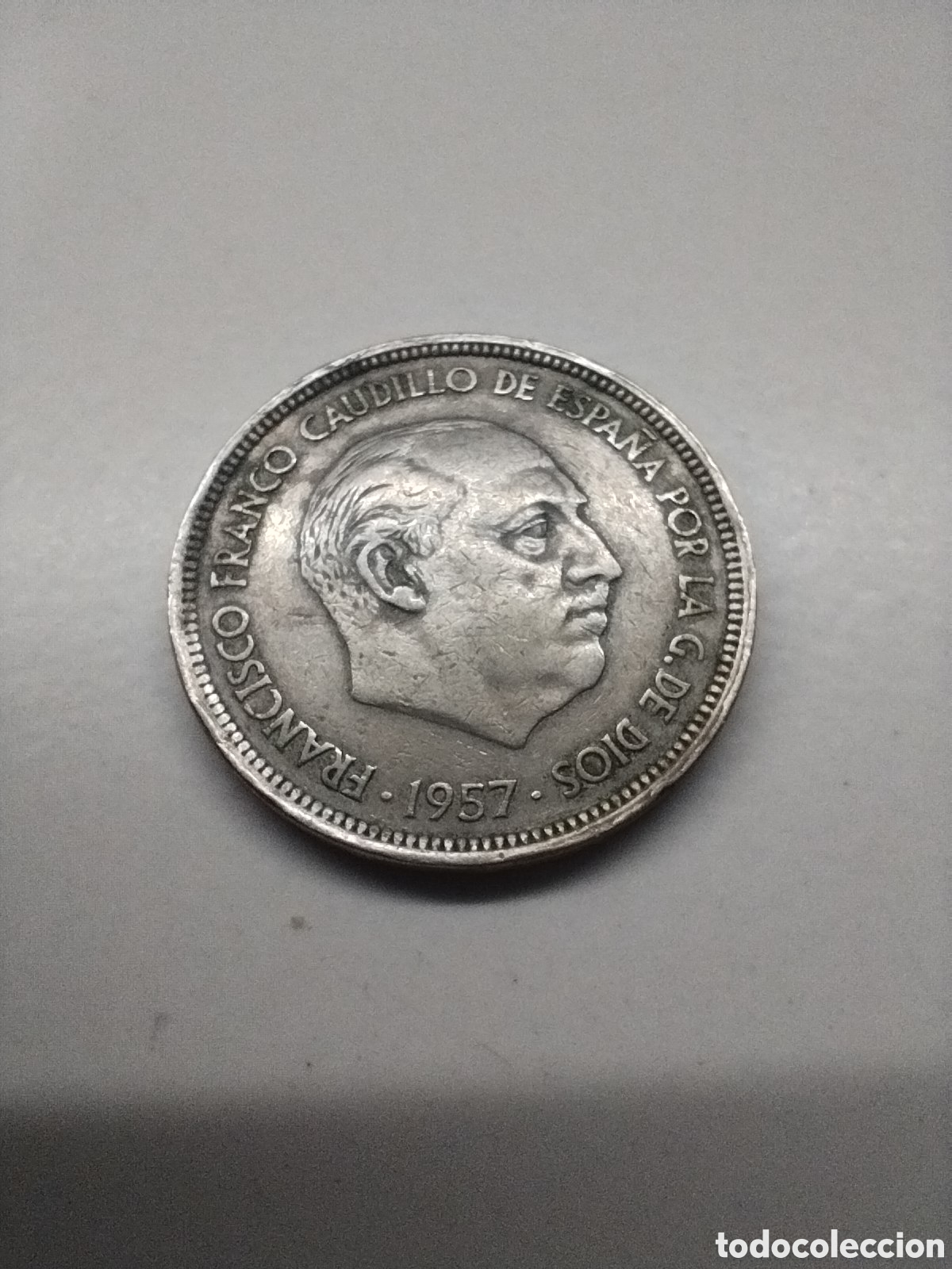 Monedas Franco: Moneda 50 pesetas 1957