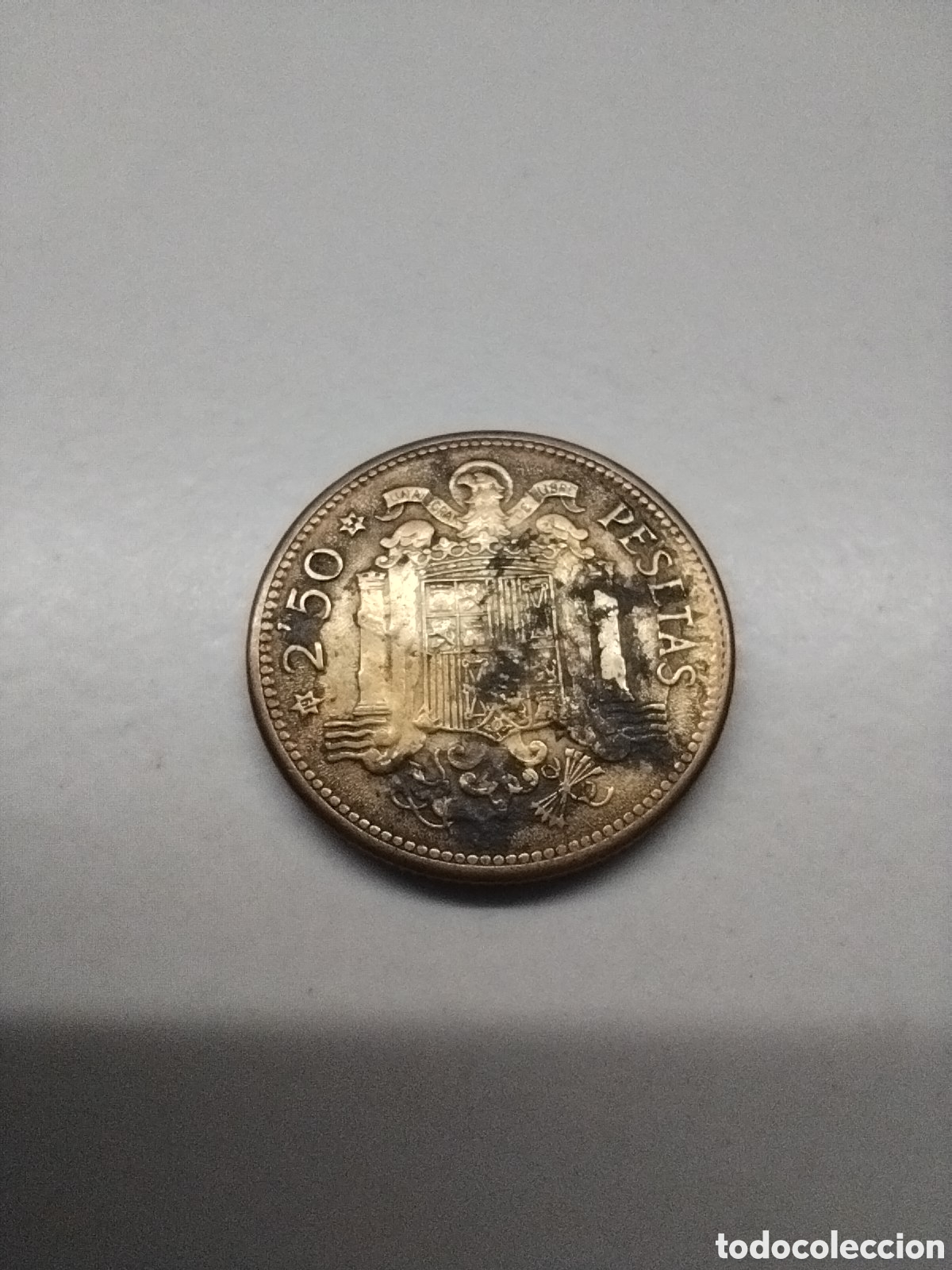 Monedas Franco: Moneda 2'5 pesetas 1953