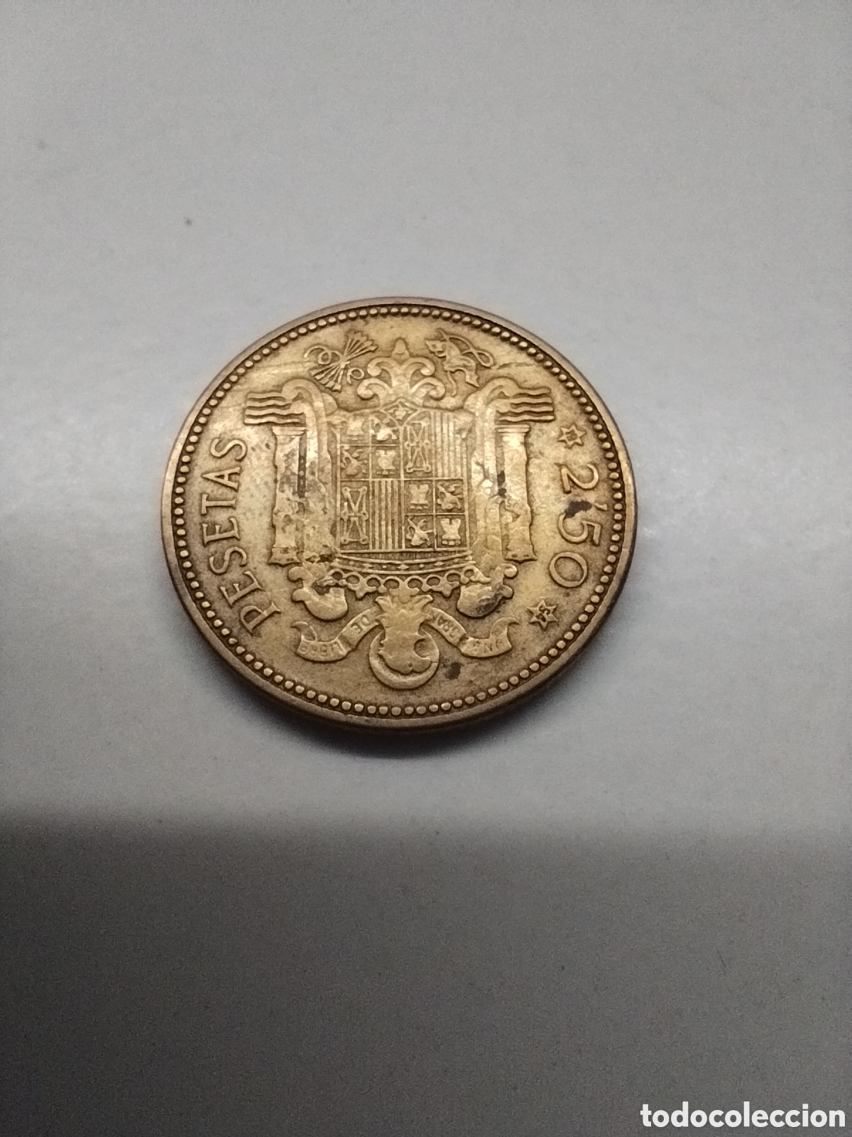 Monedas Franco: Moneda 2'5 pesetas 1953