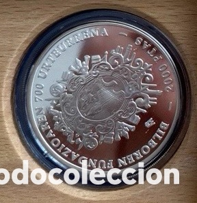Franco Coins: REALES (700 ANIVERSARIO DE LA FUNDACI&Oacute;N DE LA VILLA DE BILBAO) CALIDAD: PROOF
