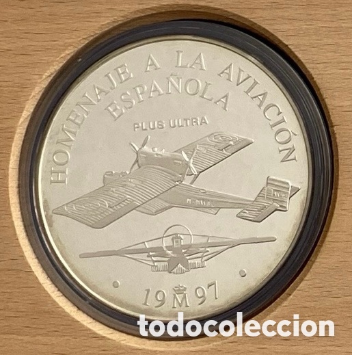 Monedas Franco: Colecci&oacute;n Plata Euro Espa&ntilde;ola 1997 FNMT Completa 3 Monedas Plata + Estuche y COA