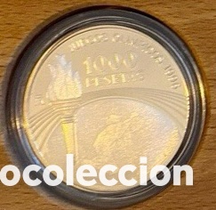 Franco Coins: Espa&ntilde;a Moneda 1000 Pesetas 1996 Plata 925 Juegos Ol&iacute;mpicos 1996