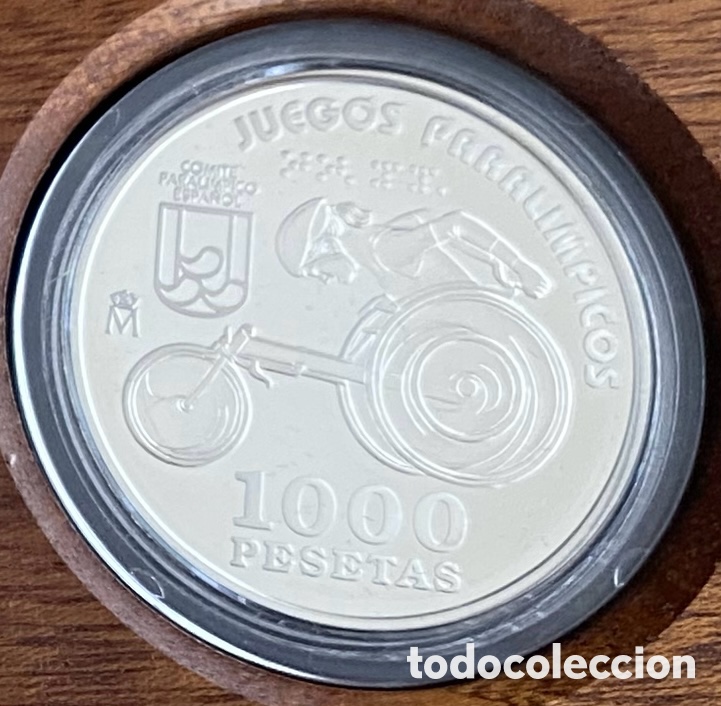 Monedas Franco: 1.000 pesetas Juegos Paral&iacute;mpicos 2000 Plata Proof