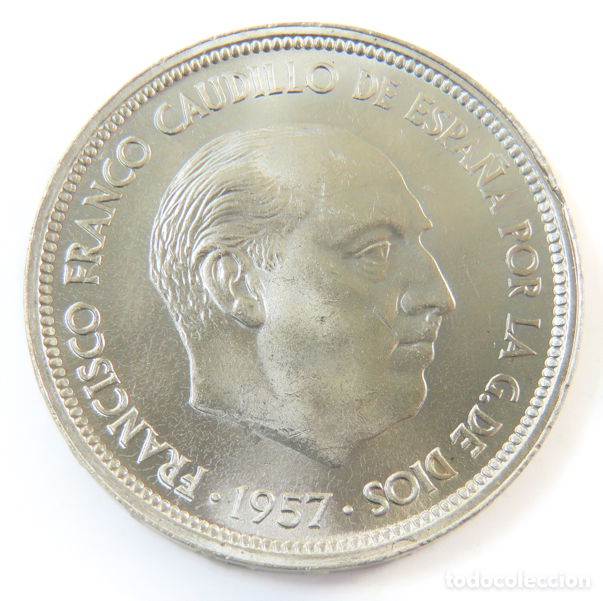 Monedas Franco: Moneda de 50 Pesetas 1957 60 Sin Circular Franco