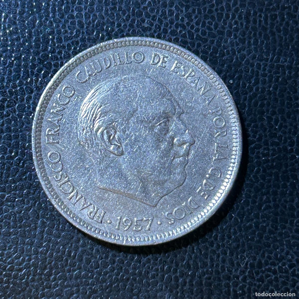 Monedas Franco: Moneda Franco 50 Pesetas 1957 59