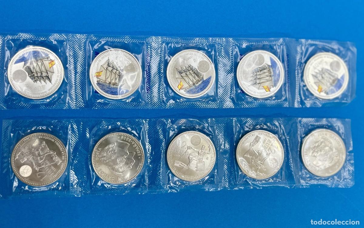 Monedas Franco: Lote de 10 monedas de plata.