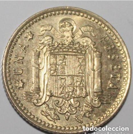 Franco Coins: MONEDA DE 1 PESETA FRANCO 1966 ESTRELLA 75 SIN CIRCULAR