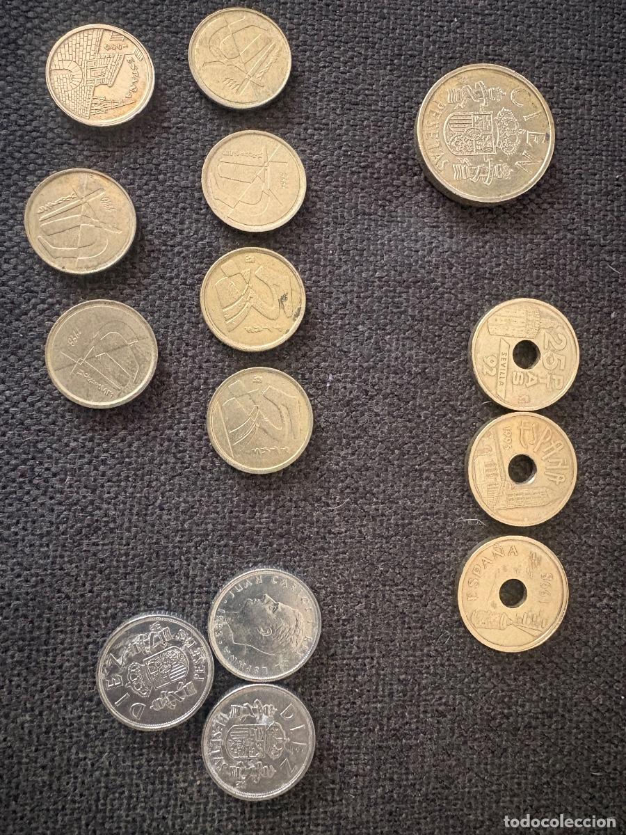 Monedas Franco: Conjunto de monedas de peseta