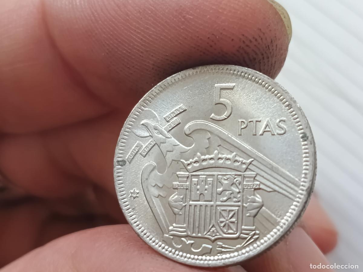Monedas Franco: ESTADO ESPA&Ntilde;OL - 5 PESETAS 1957 - *68 SC