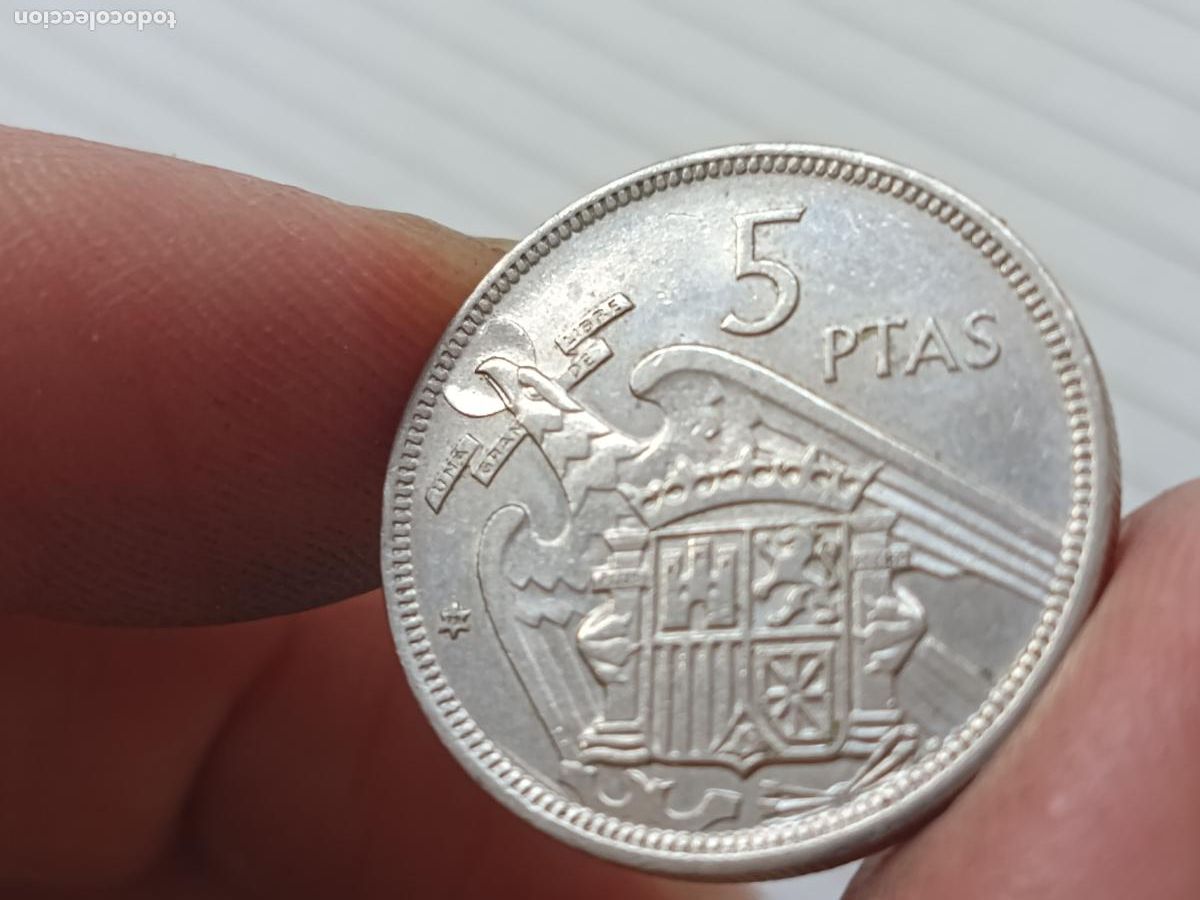 Monedas Franco: ESTADO ESPA&Ntilde;OL - 5 PESETAS 1957 - *72 EBC