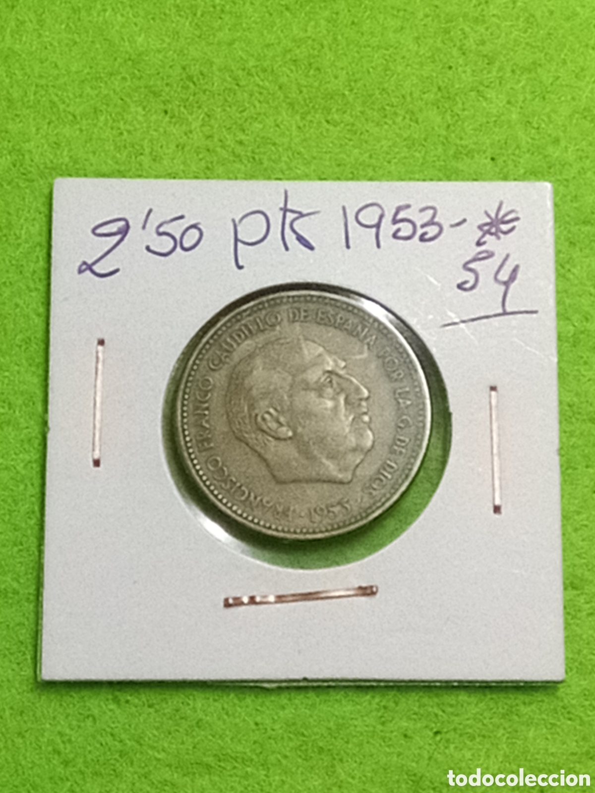 Franco Coins: Monedas espa&ntilde;olas usada