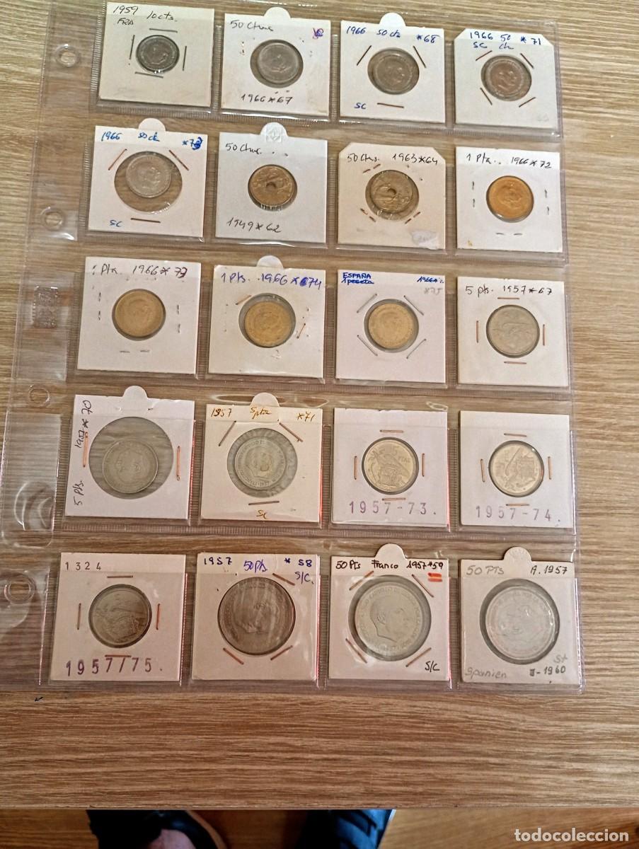 Franco Coins: LOTE 20 MONEDAS DIFERENTES FRANCO ENCARTONADAS SC