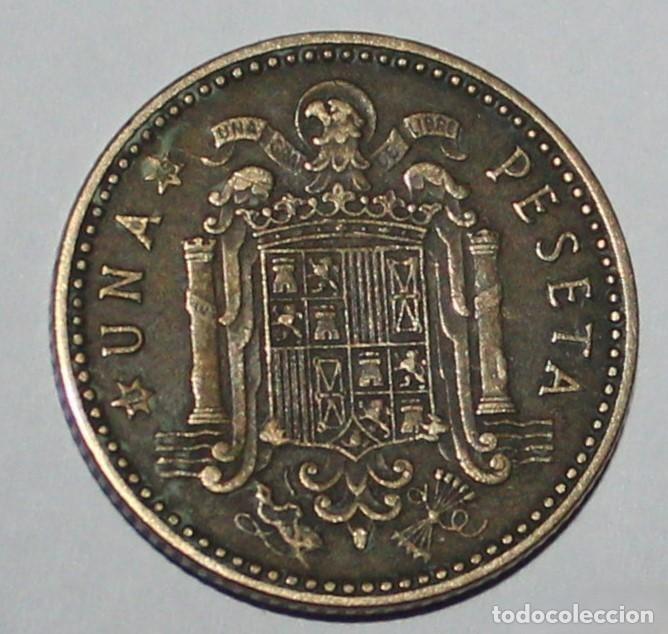 M&uuml;nzen unter Franco: MONEDA DE 1 PESETA FRANCO 1947 ESTRELLA 49 (FOTO)