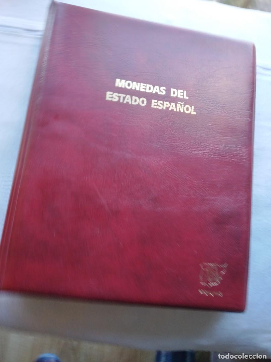 Monnaies Franco: ALBUM PRONUMAS CON ESTUCHE 94 MONEDAS FRANCO DIFERENTES EN 9 HOJAS
