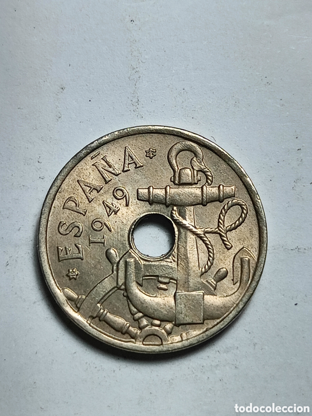 Monnaies Franco: 50 C&eacute;ntimos 1949 (estrella 52) - Estado Espa&ntilde;ol - Espa&ntilde;a