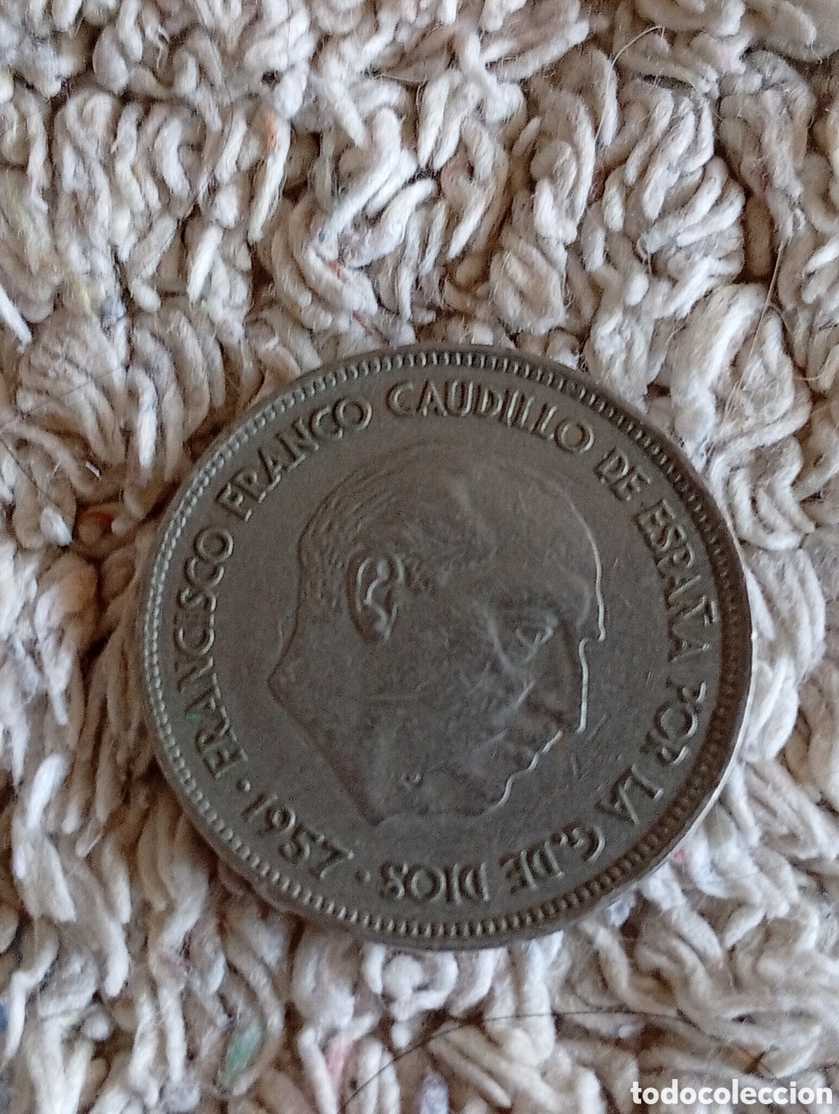 Moedas Franco: Moneda 1957 , 25 pesetas