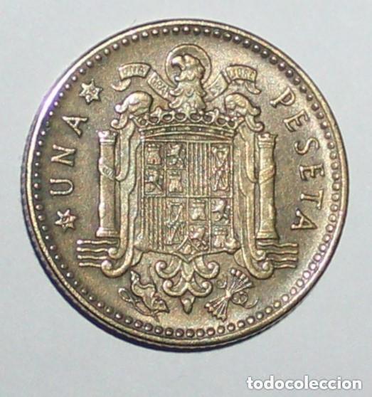 Monete Franco: MONEDA DE 1 PESETA FRANCO 1953 ESTRELLA 56 (FOTO)