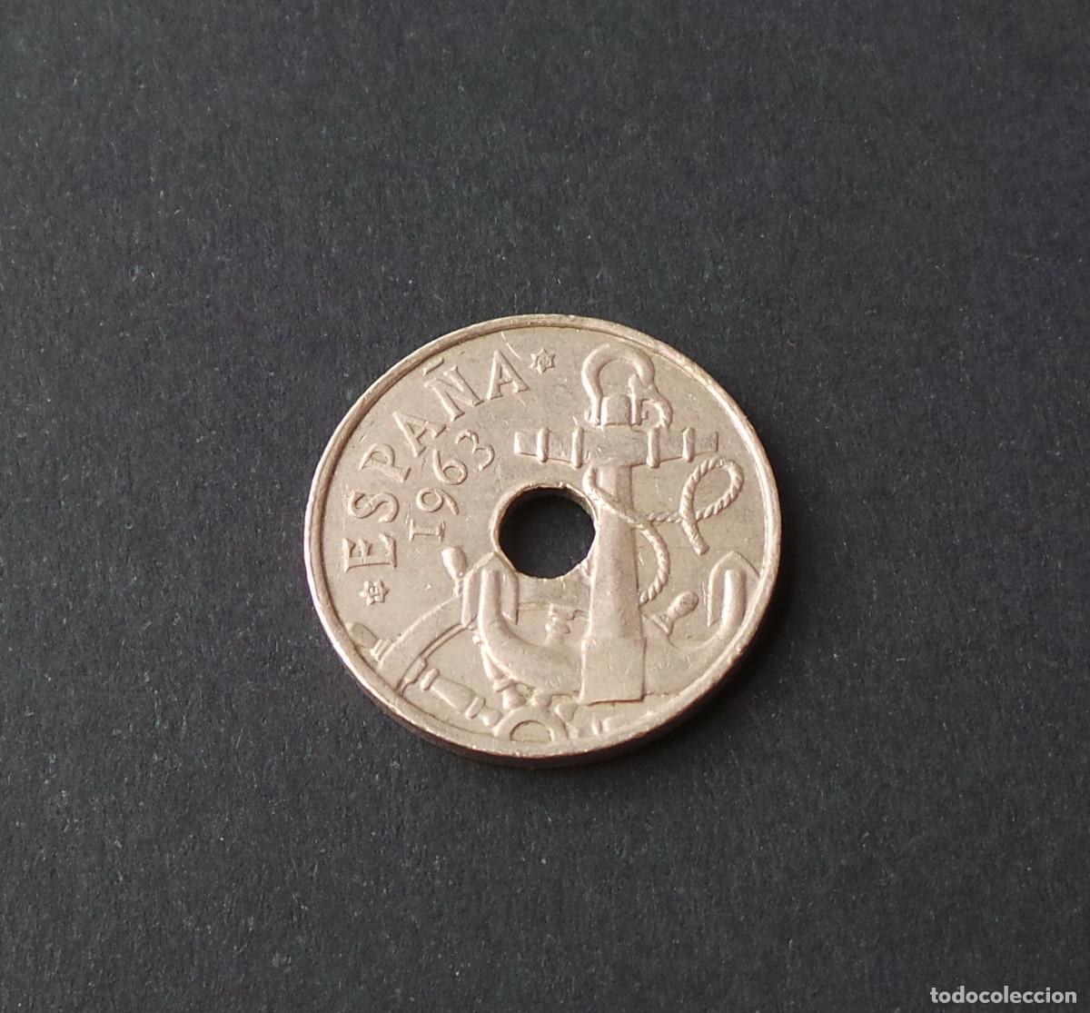 M&uuml;nzen unter Franco: ESPA&Ntilde;A. 1963 50 CENTIMOS * 65.