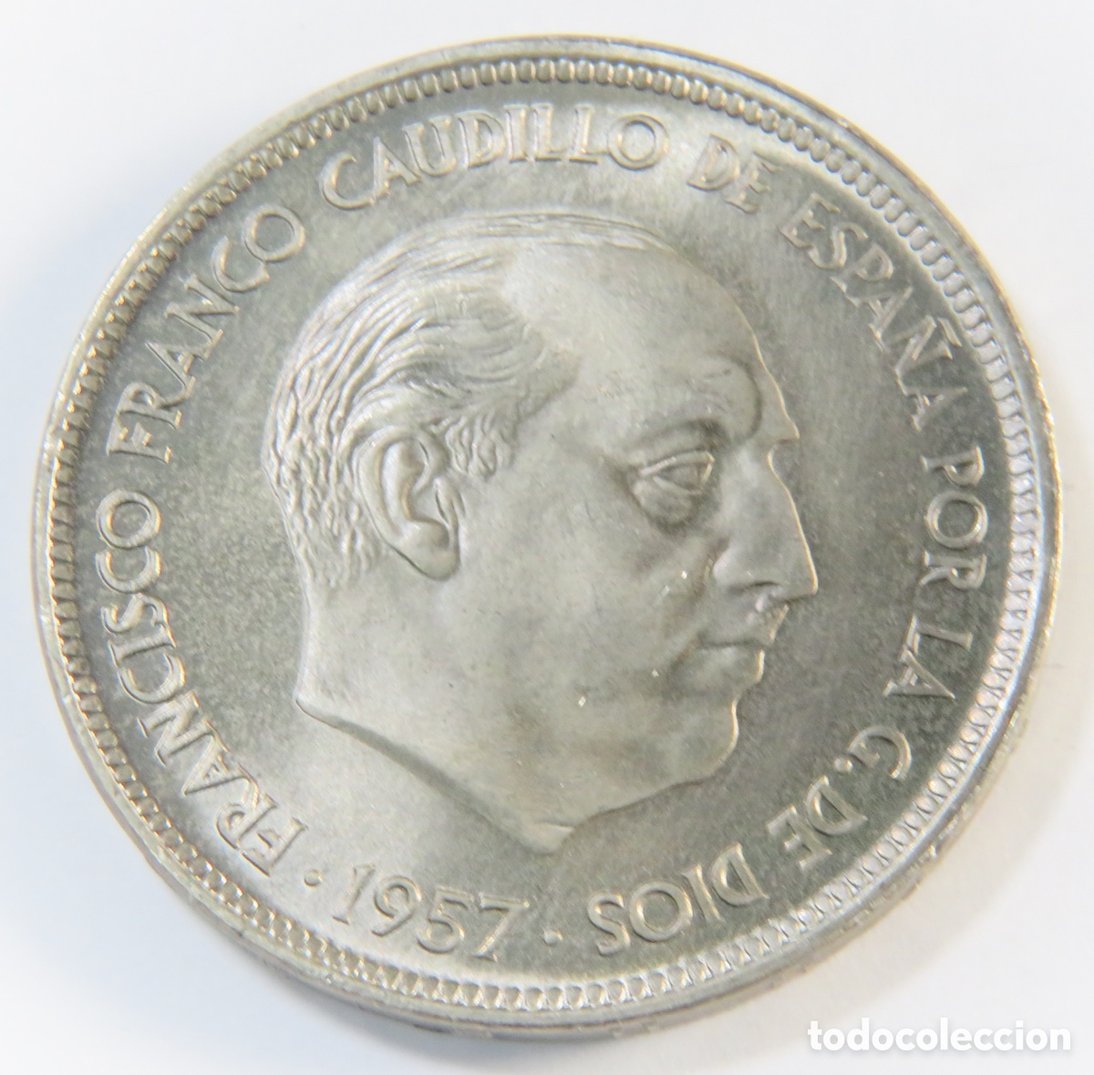 M&uuml;nzen unter Franco: &iexcl;&iexcl; ESPECTACULAR 50 Pesetas *67 !! Brillos Brutales, SC,Escasa,Fecha Clave.