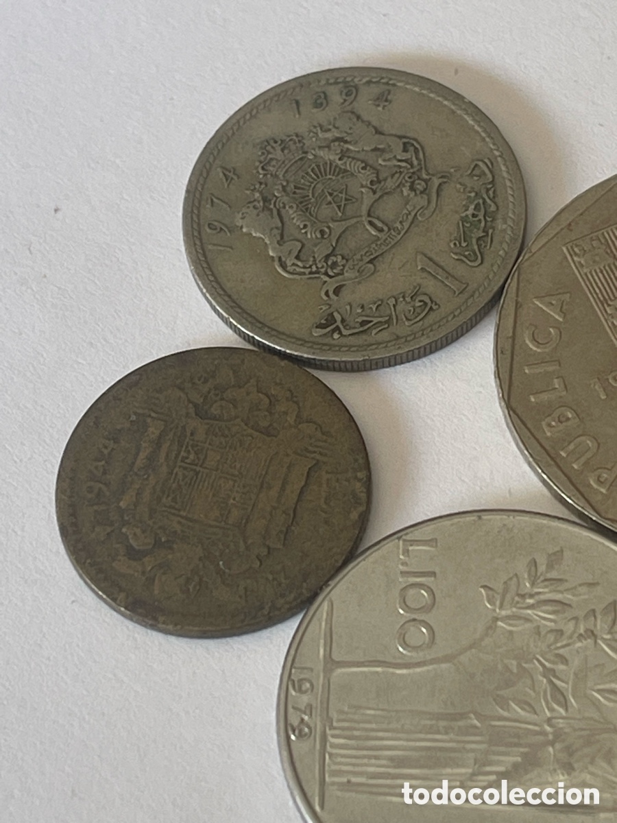 Monedas Franco: Conjunto de monedas. Lote. - Foto 4