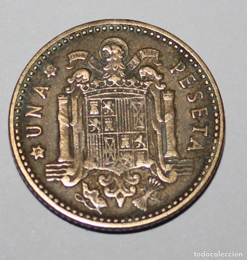 Monedas Franco: MONEDA DE 1 PESETA FRANCO 1963 ESTRELLA 63 (FOTO)