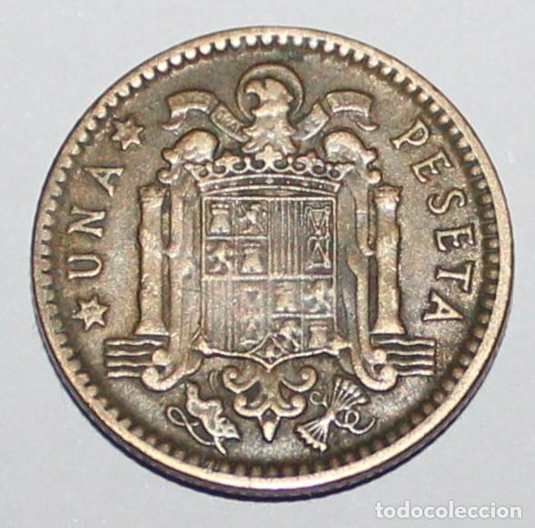 Monedas Franco: MONEDA DE 1 PESETA FRANCO 1963 ESTRELLA 67 (FOTO)