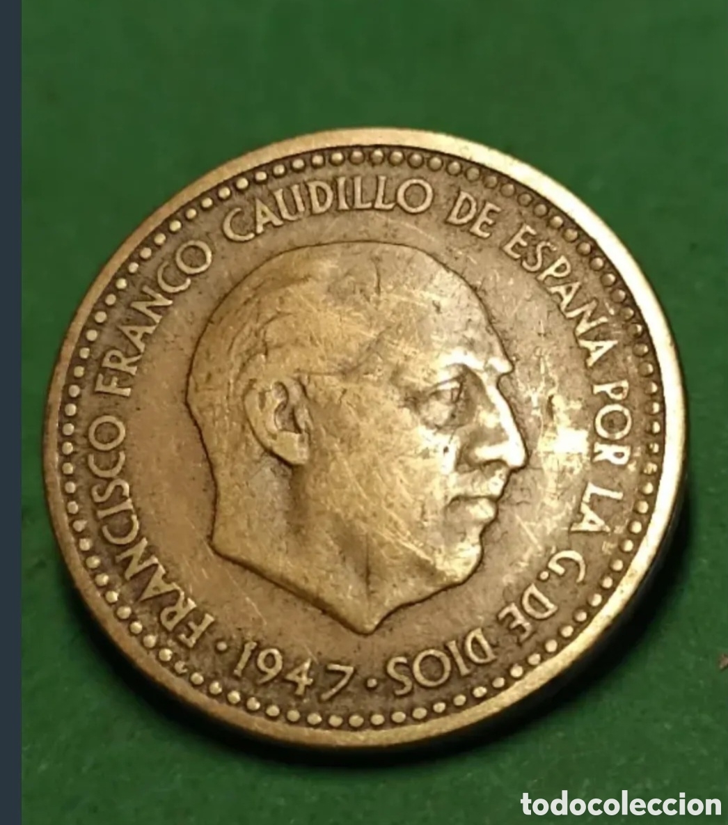 Monedas Franco: LA PTS M&Aacute;S BUSCADA DE FRANCO 1947*56