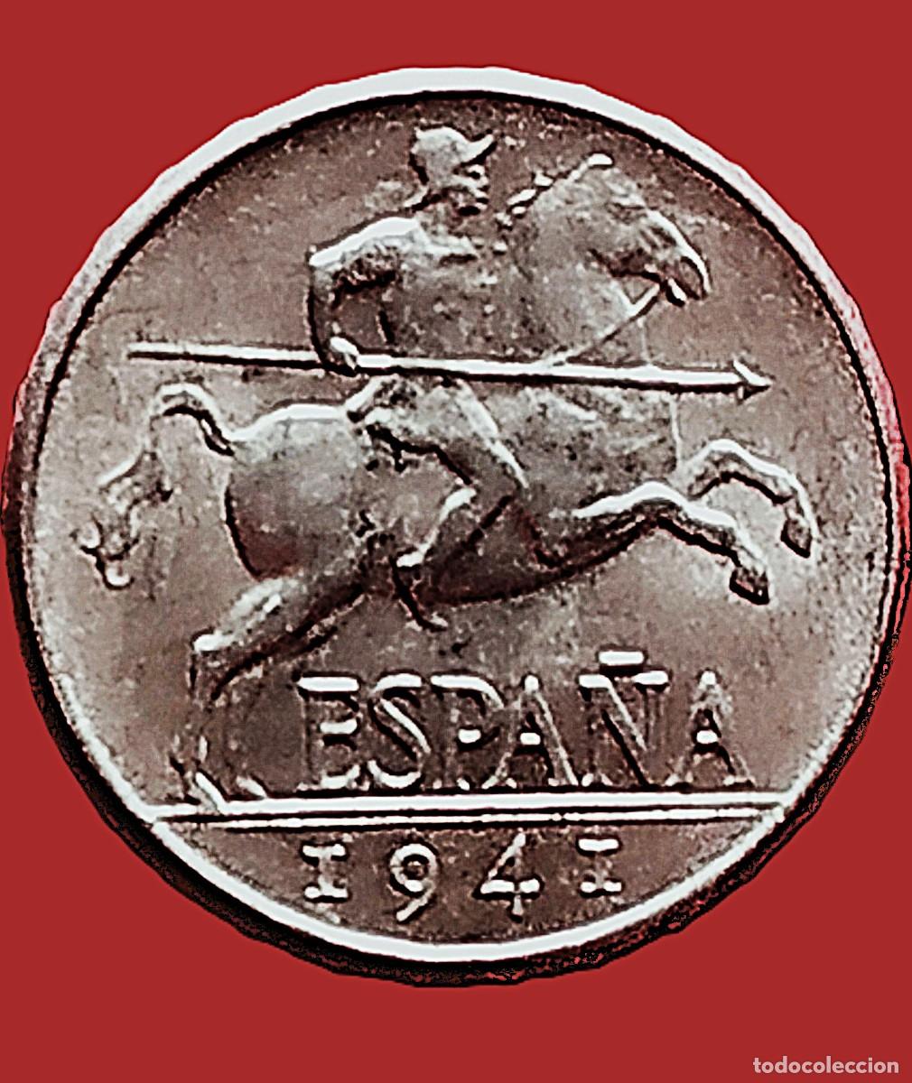 Monedas Franco: Espa&ntilde;a. 5 C&eacute;ntimos 1941 - Foto 1