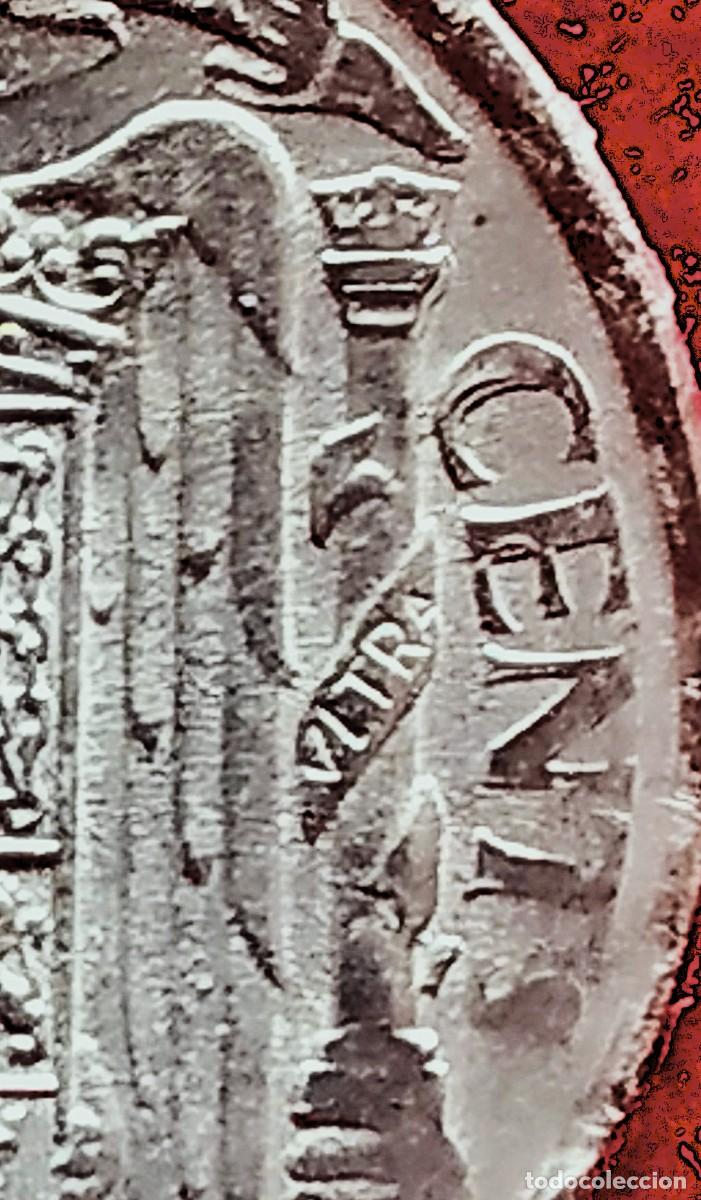 Monedas Franco: Espa&ntilde;a. 10 C&eacute;ntimos 1945. Sin Circular. - Foto 4