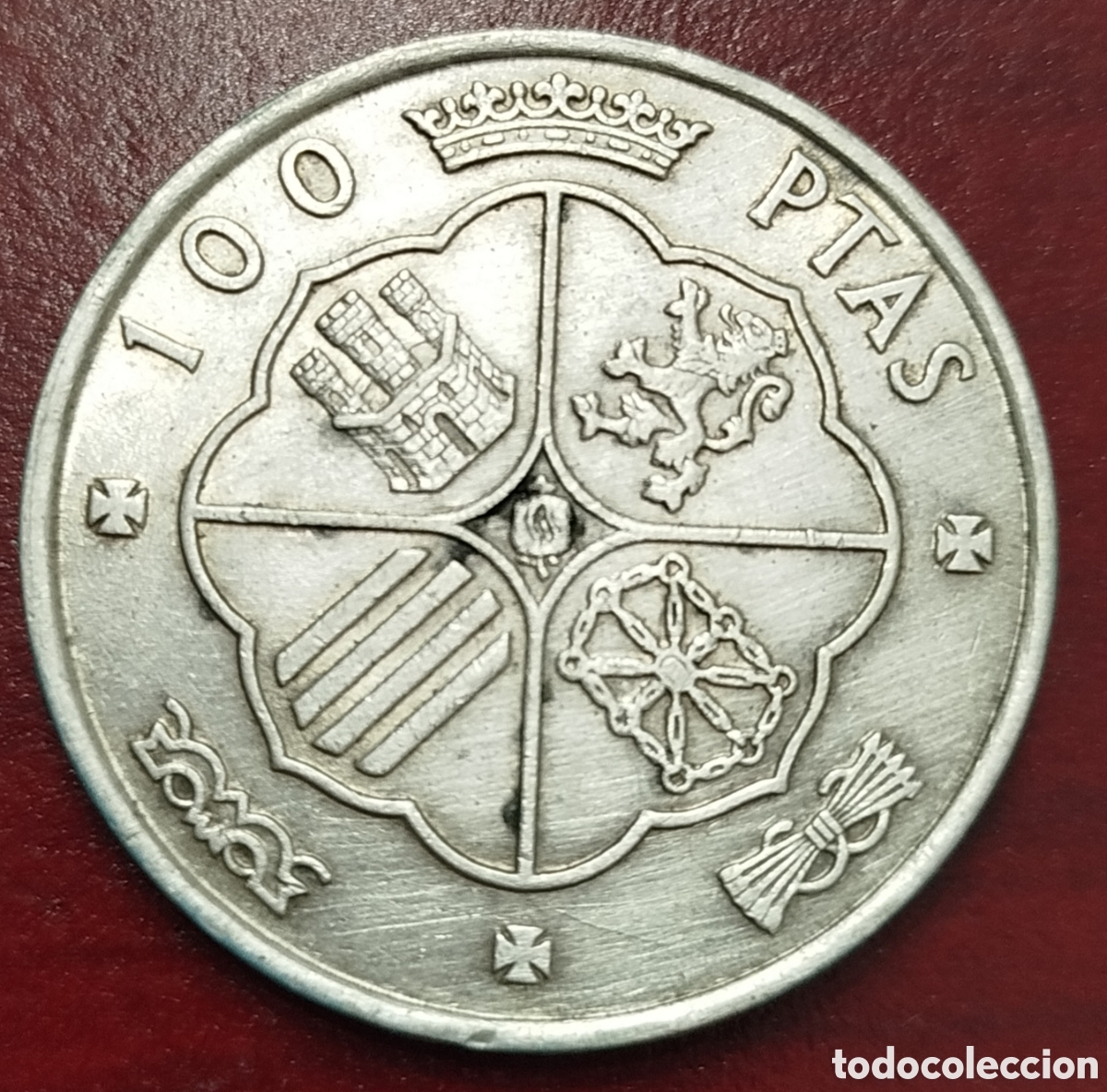 Monedas Franco: Espa&ntilde;a 100 pesetas 1966 *66