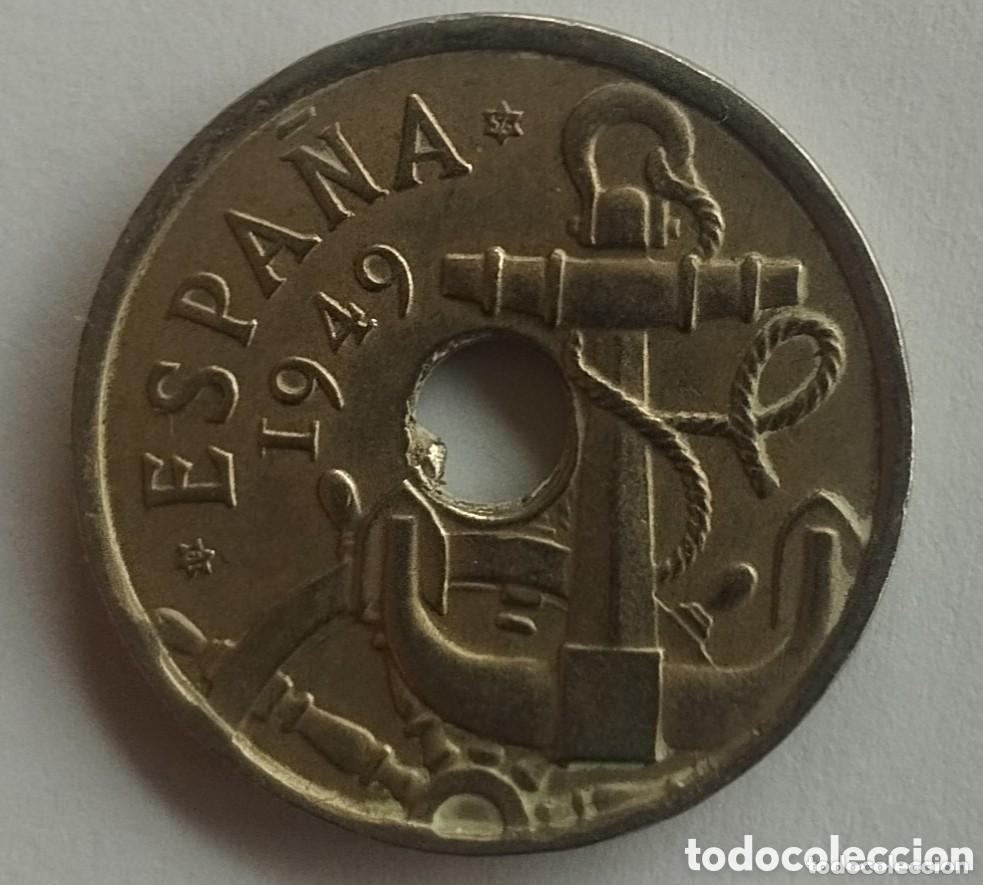 Monete Franco: MONEDA DE 50 C&Eacute;NTIMOS 1949 ESTRELLA 56 BUEN ESTADO