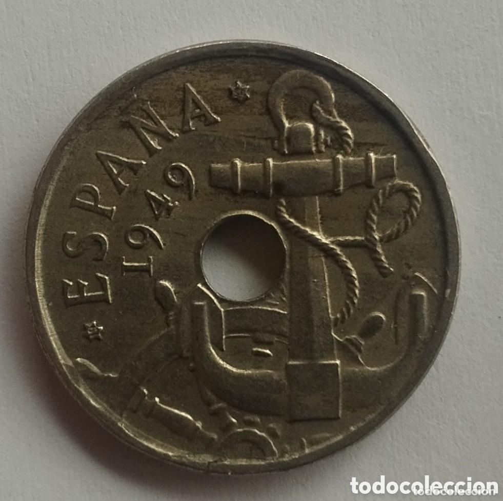 Moedas Franco: MONEDA DE 50 C&Eacute;NTIMOS 1949 ESTRELLA 54 BUEN ESTADO