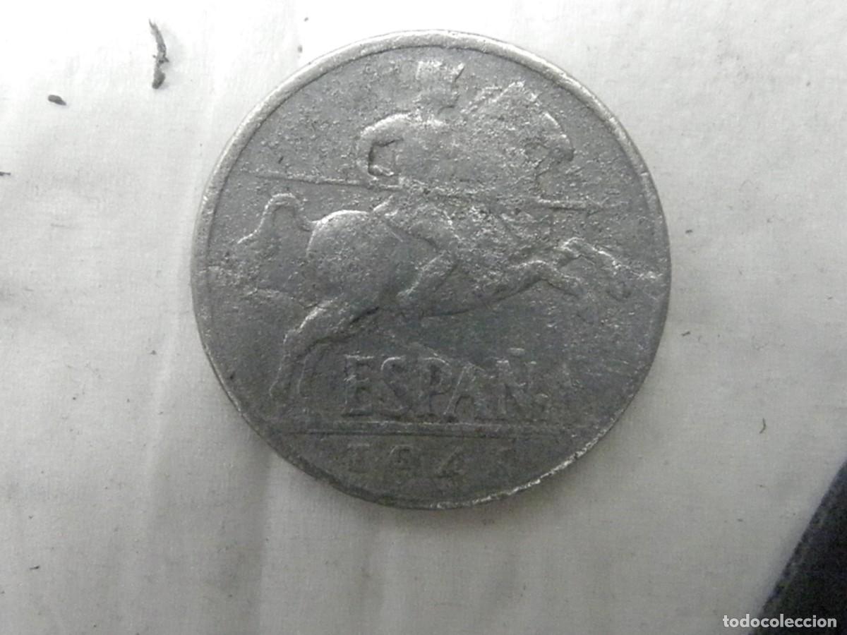 Monedas Franco: Moneda 10 c&eacute;ntimos Espa&ntilde;a 1941 - Lancero a caballo - Estado Espa&ntilde;ol