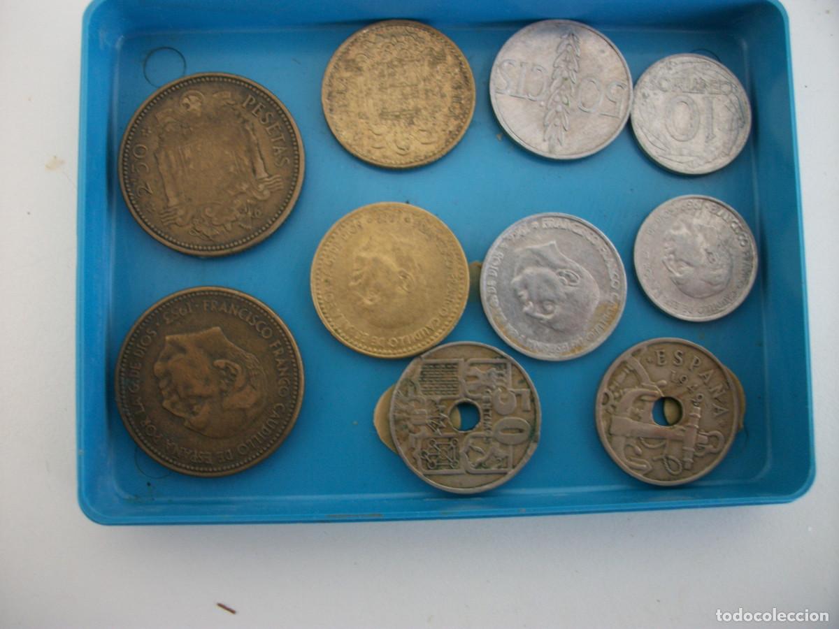 Monete Franco: LOTE DE MONEDAS ESPA&Ntilde;OLAS ANTIGUAS
