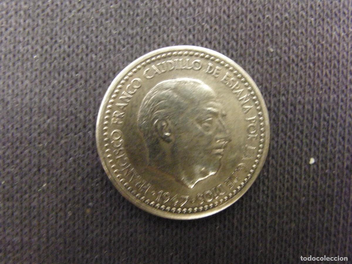 Monedas Franco: Espa&ntilde;a &ndash; 1 Peseta 1947*51, Franco, Bronce