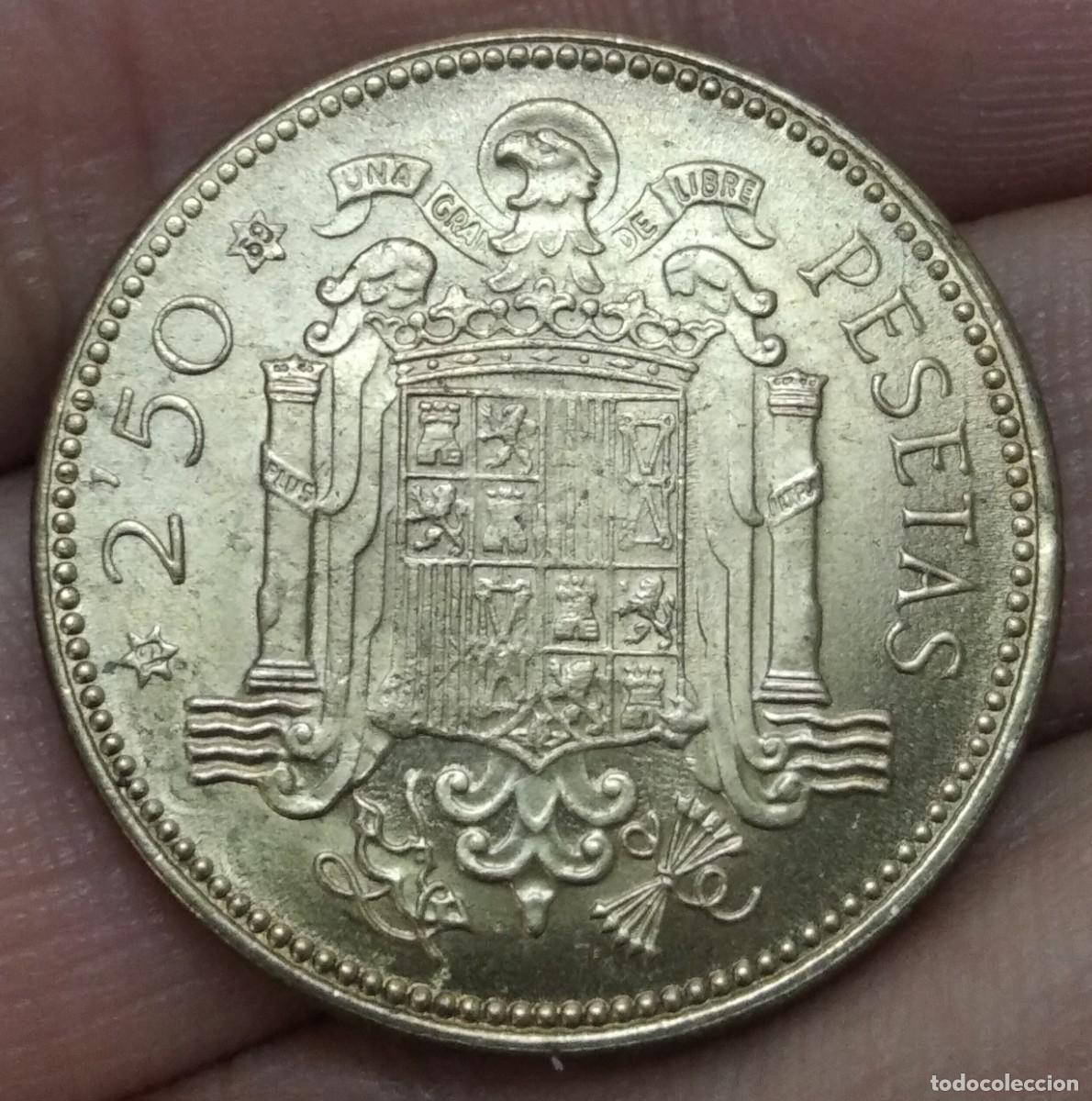 Monedas Franco: MONEDA 2,5 PESETAS 1953 estrella 69 SC troquelada